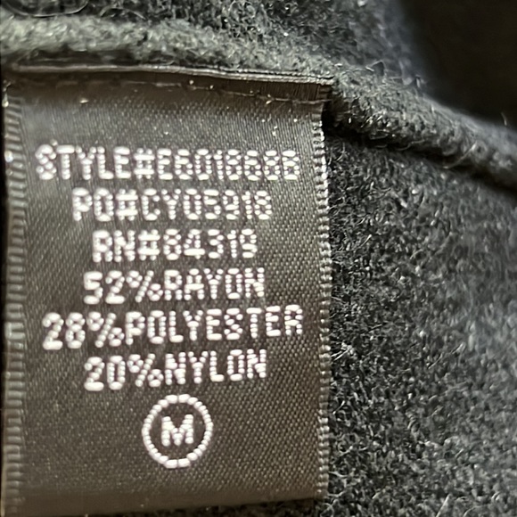 Cyrus Black Cowl Neck Sweater With Pockets - Picture 8 of 10